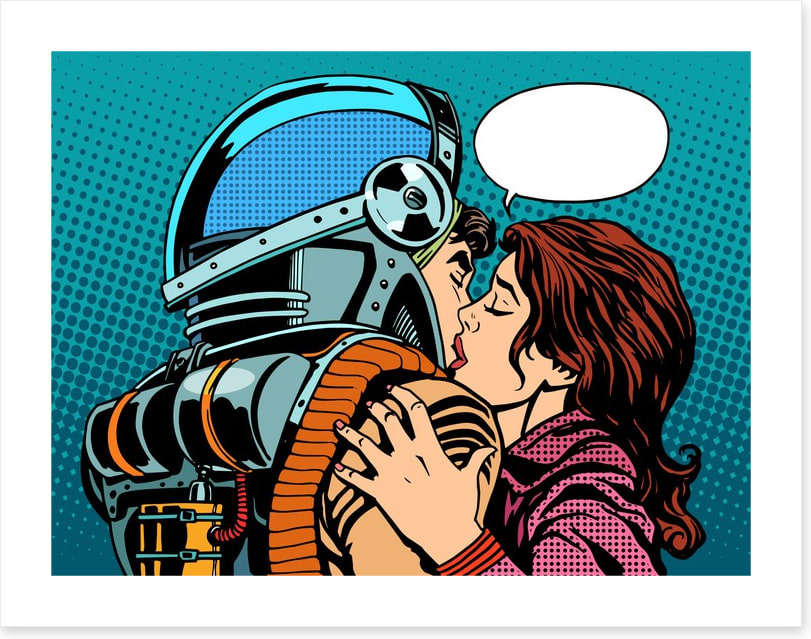 He makes the universe explode