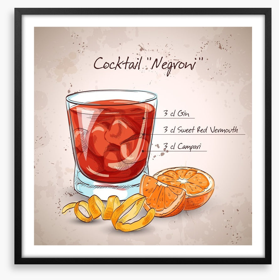 Negroni cocktail