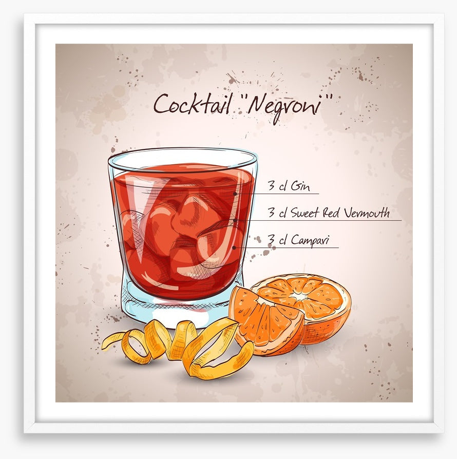 Negroni cocktail