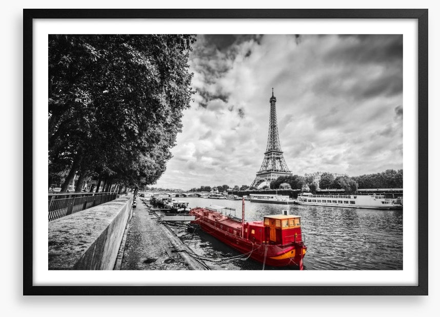 Houseboat on the Seine