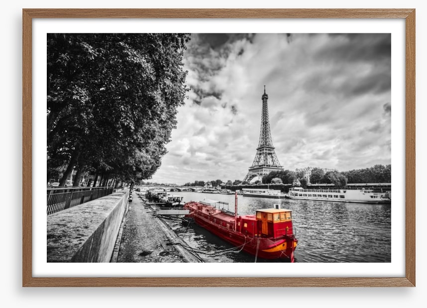 Houseboat on the Seine
