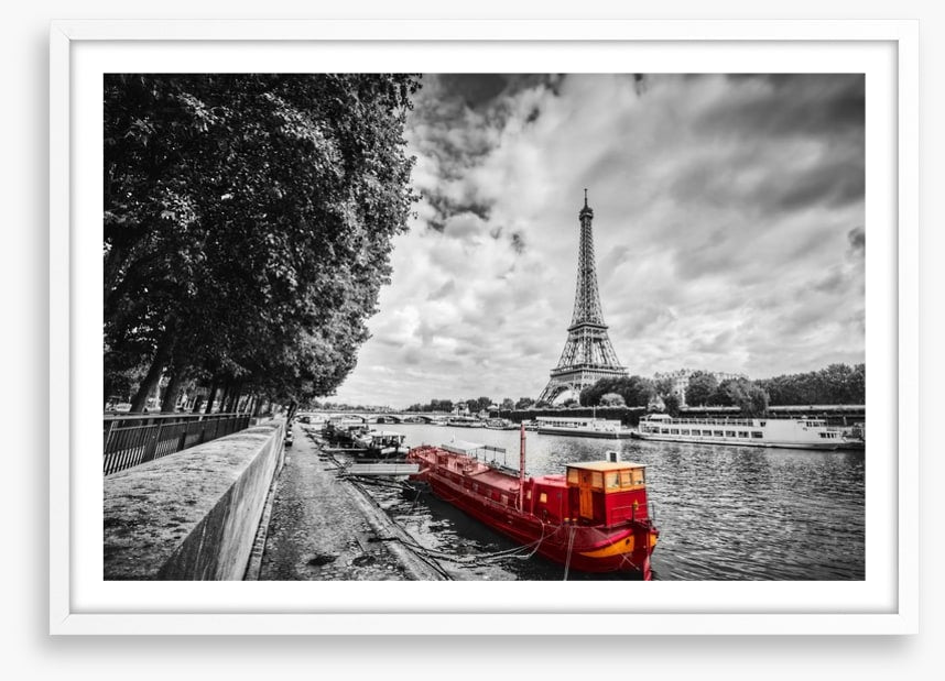 Houseboat on the Seine