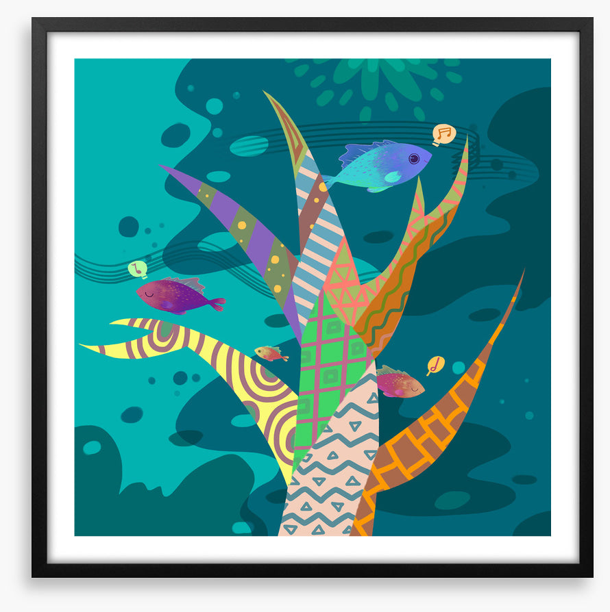 Undersea music tree