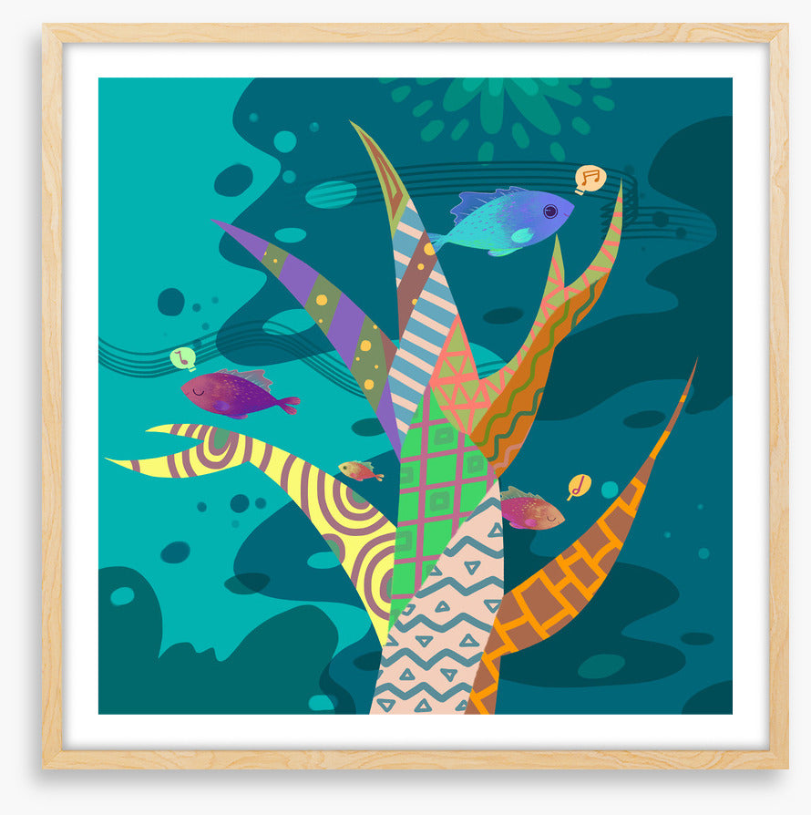 Undersea music tree