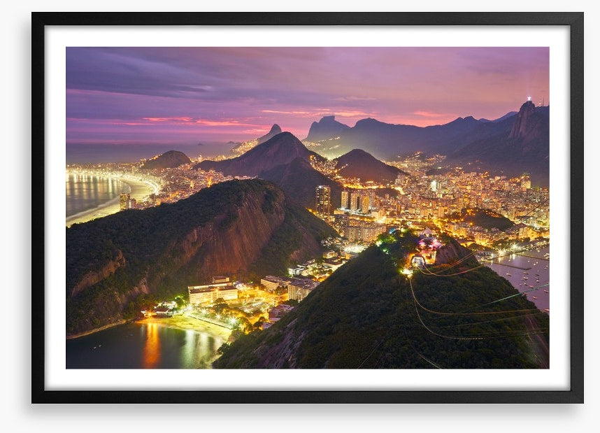 Night lights of Rio