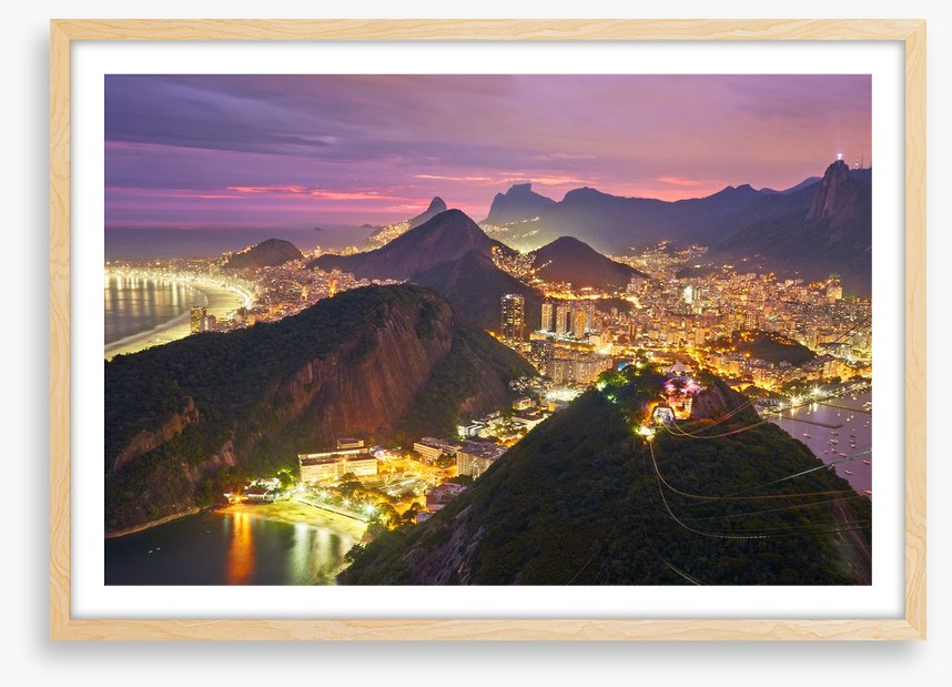 Night lights of Rio