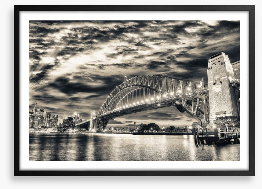 Dramatic Sydney harbour