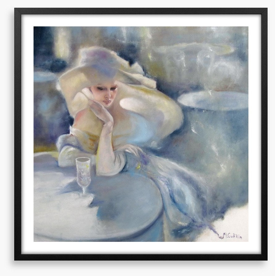The mysterious woman