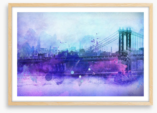 Manhattan Bridge hues