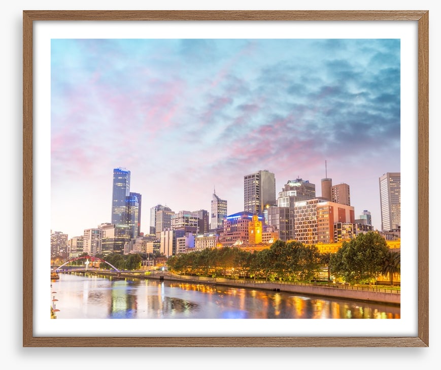 Melbourne city shimmer