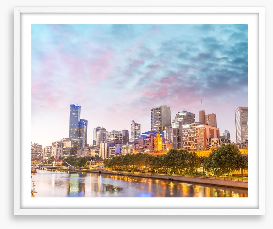 Melbourne city shimmer