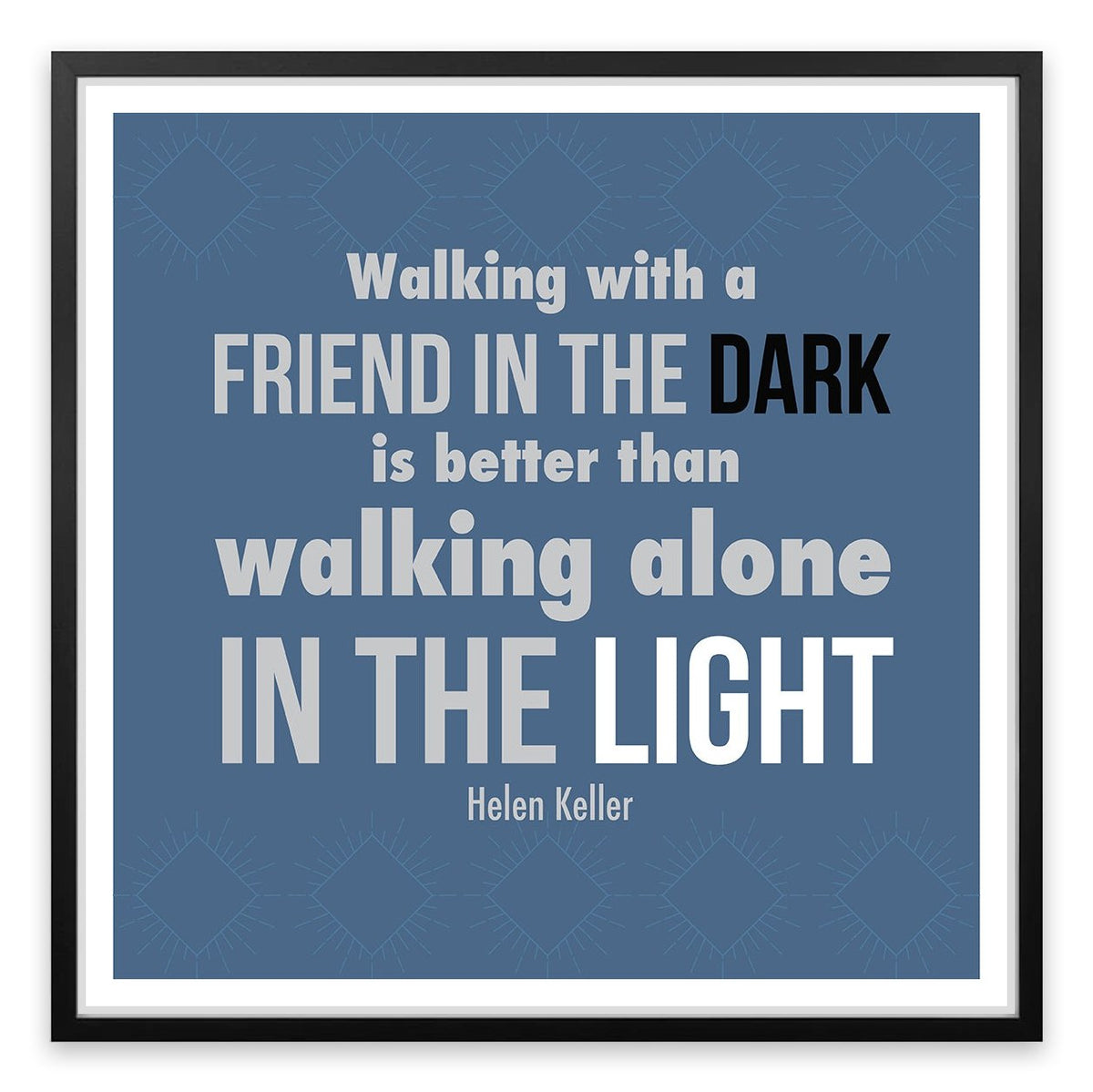 A friend in the dark
