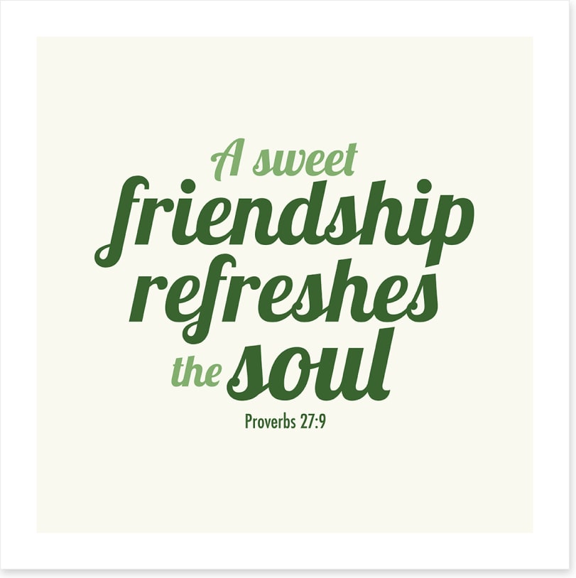 Sweet friendship