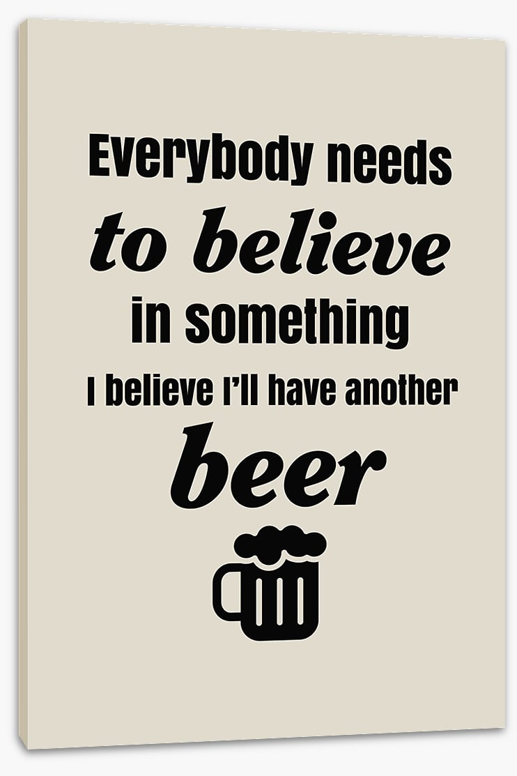Believe in beer