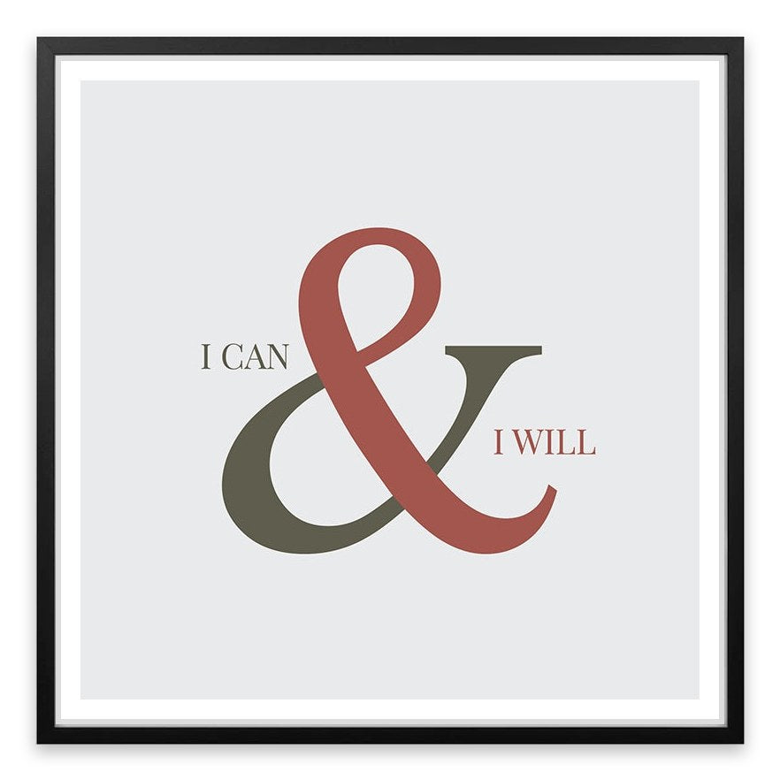 Can and will