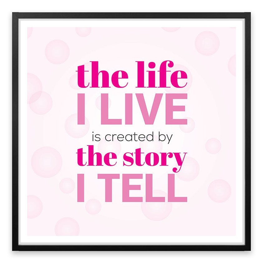 The story I tell