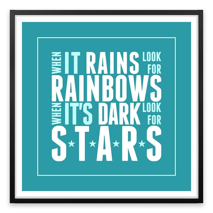 Rainbows and stars
