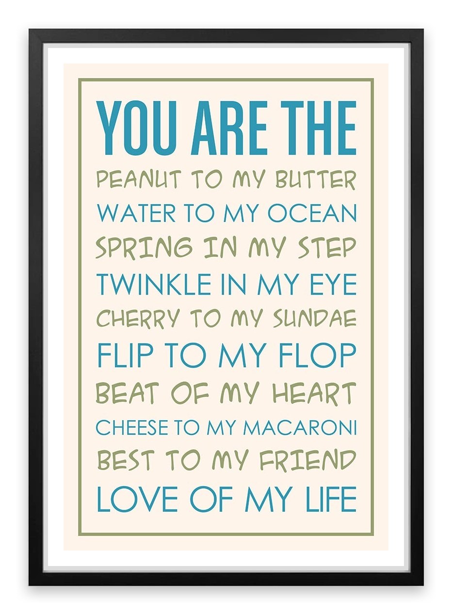 You are...