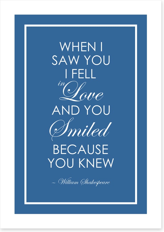 Because you knew