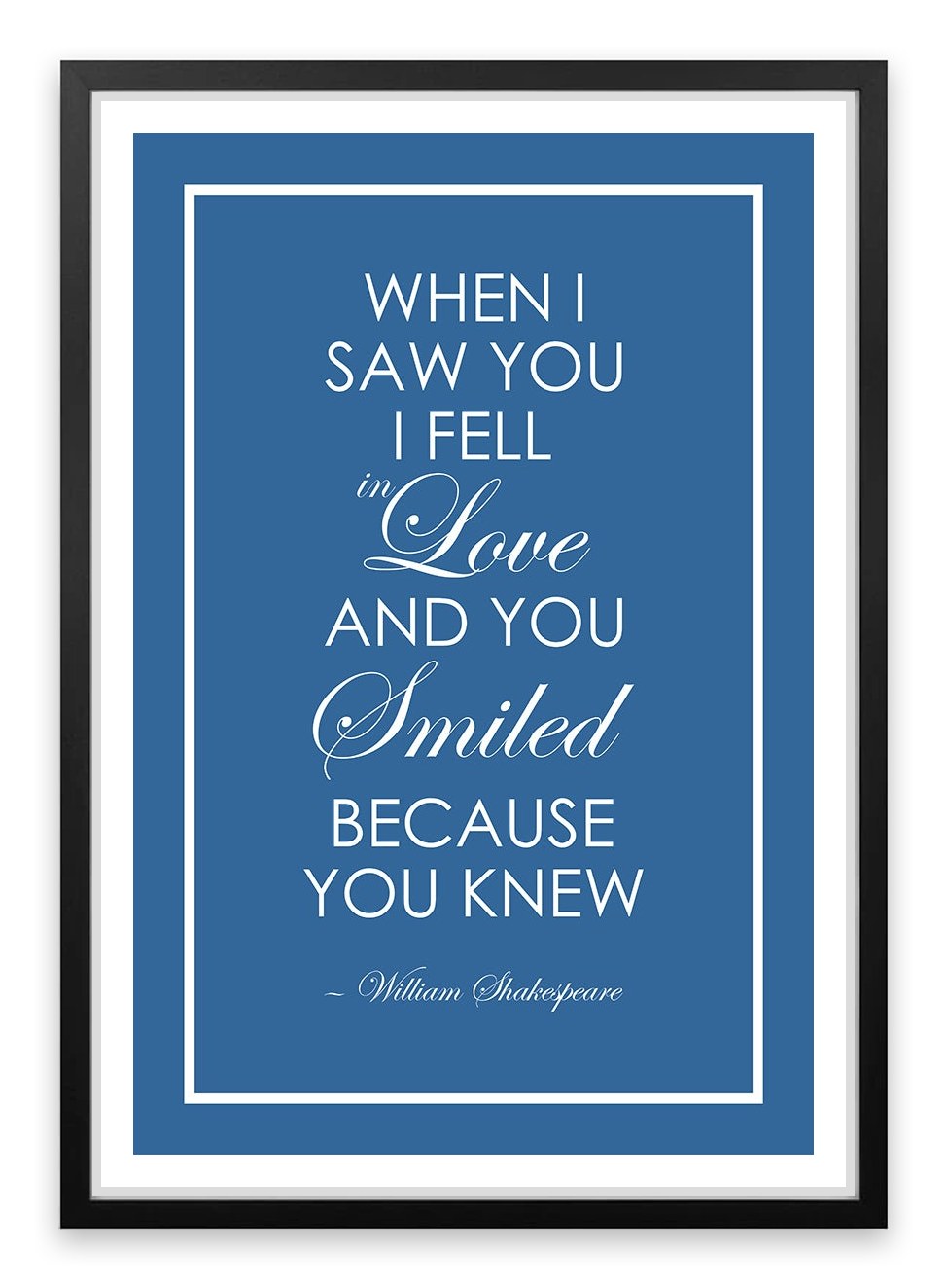 Because you knew