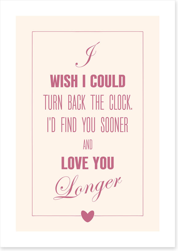 Love you longer