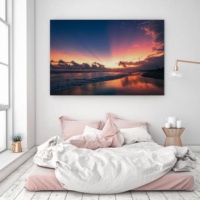 Soft Bali sunset