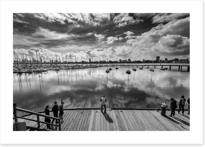 Melbourne reflection