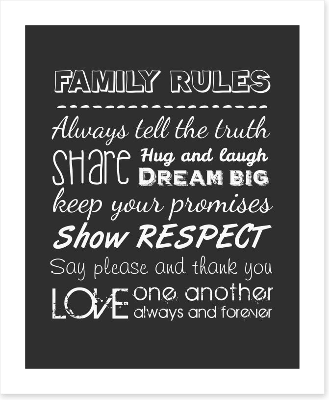 Family rules