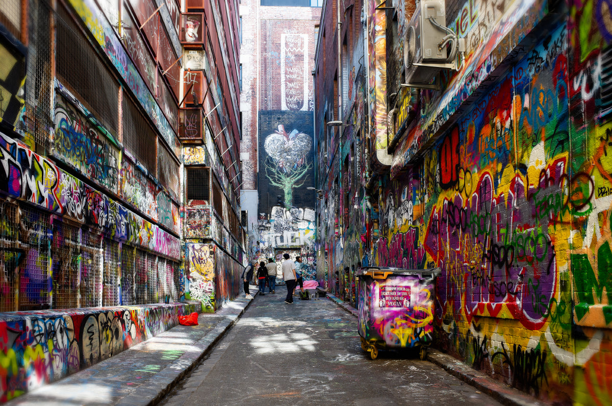 Colours of Hosier Lane