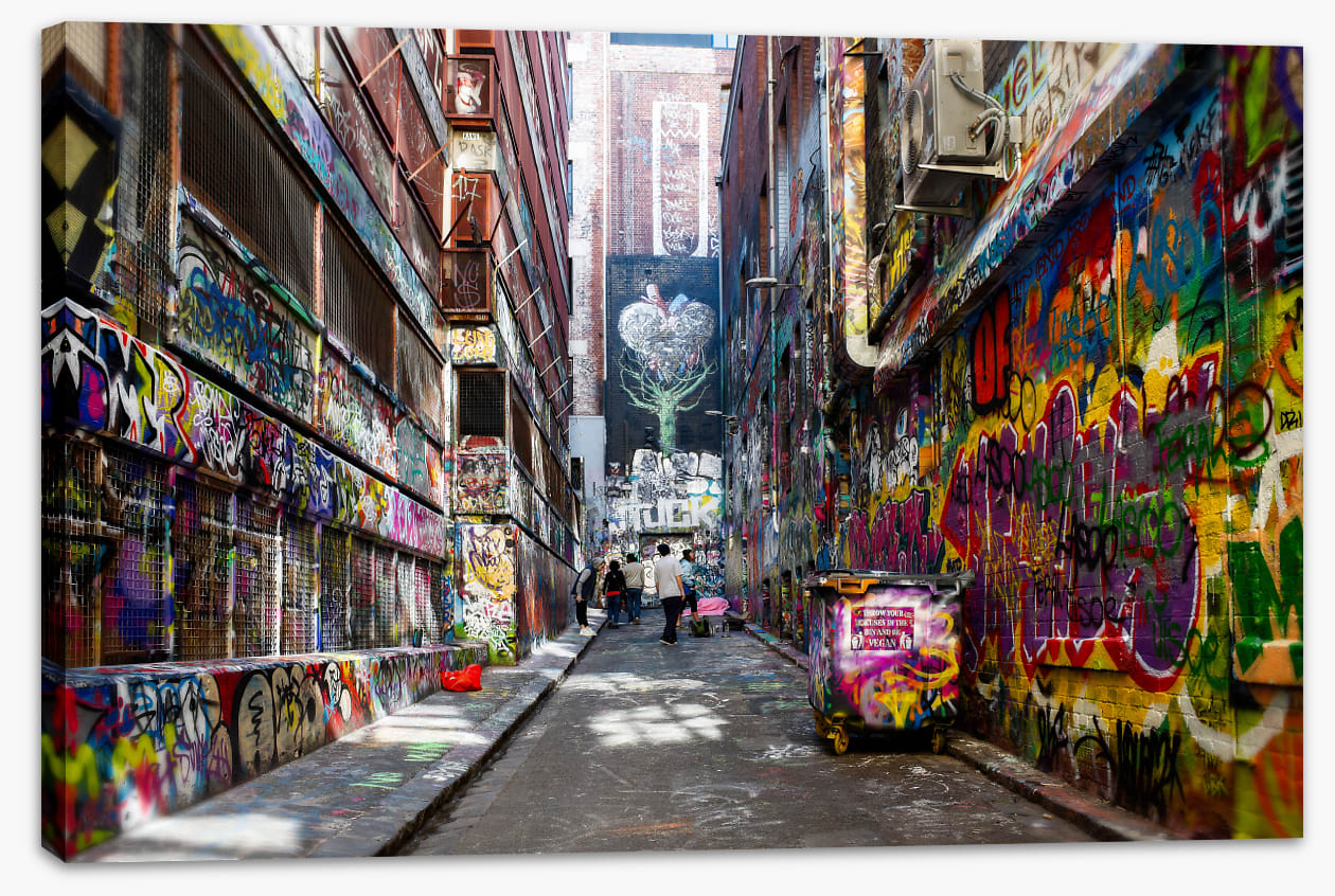 Colours of Hosier Lane