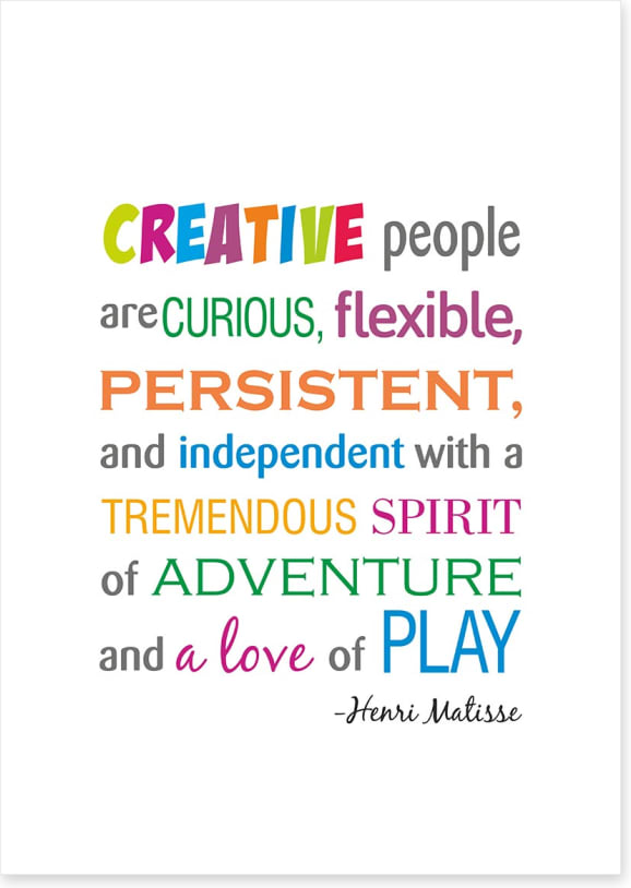 Creative people