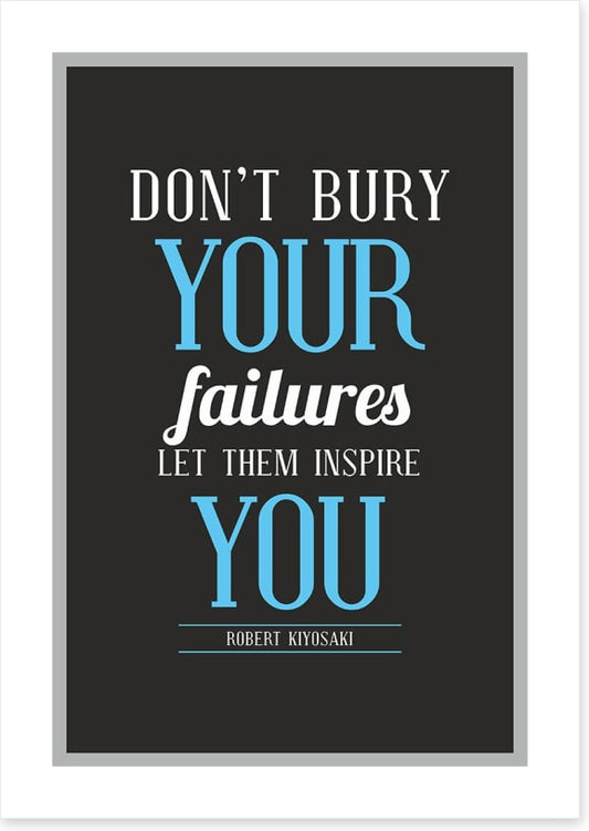 Don't bury your failures