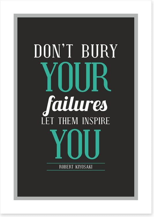 Don't bury your failures