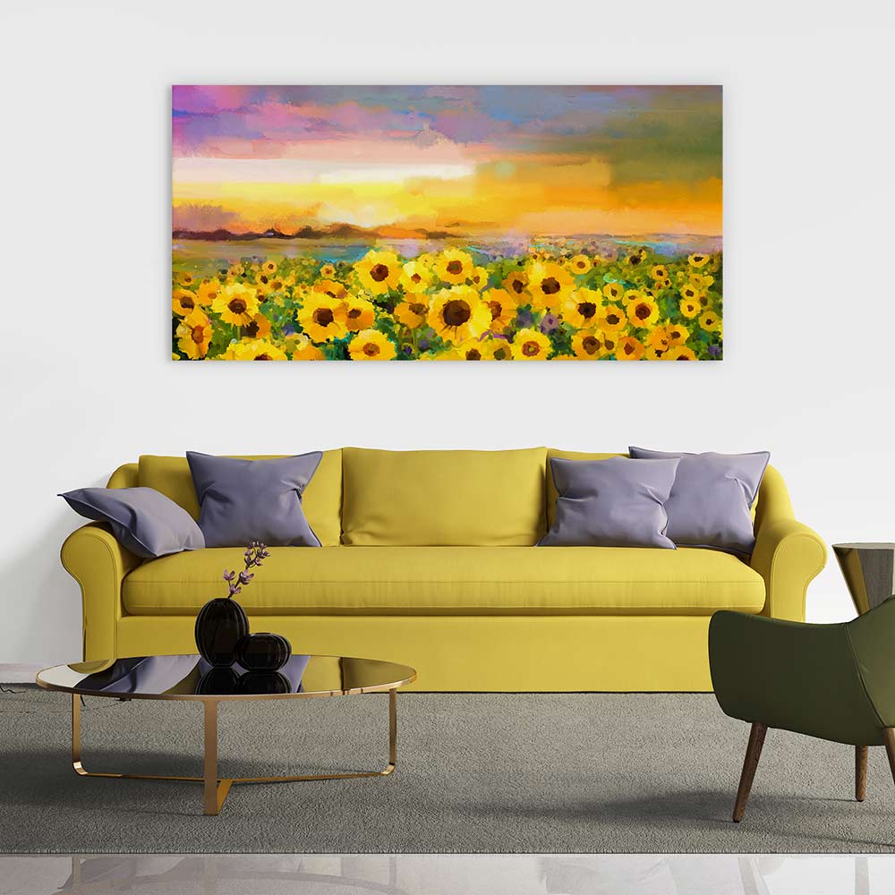The sunflower meadow