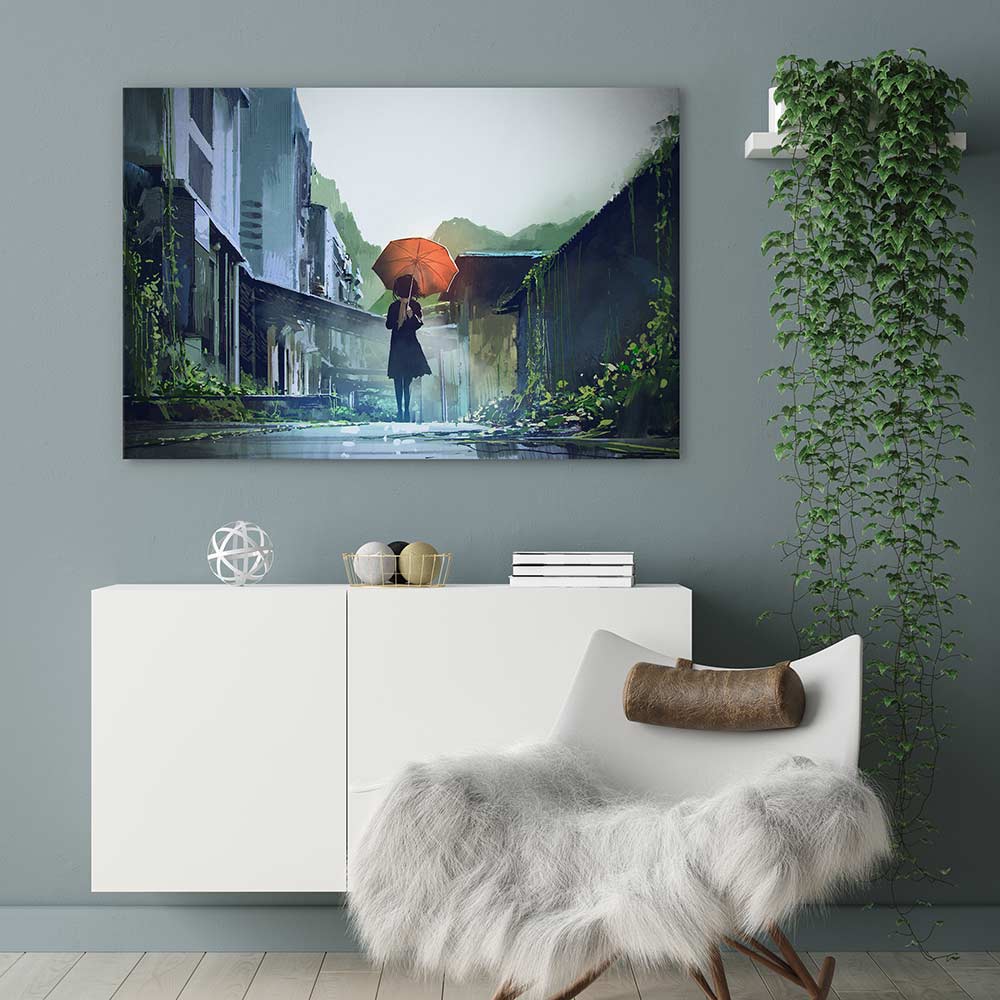 Waiting in the alley