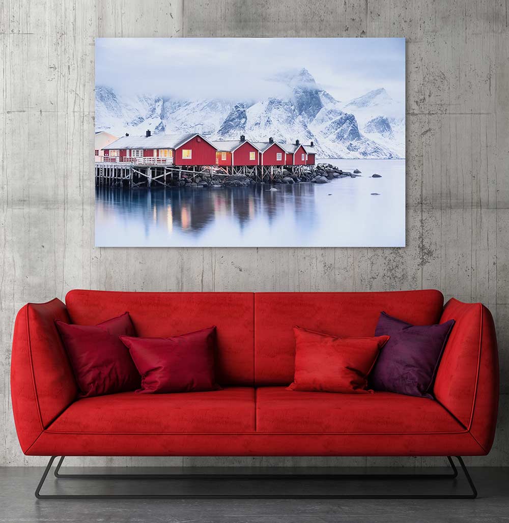 Lofoten Islands bay