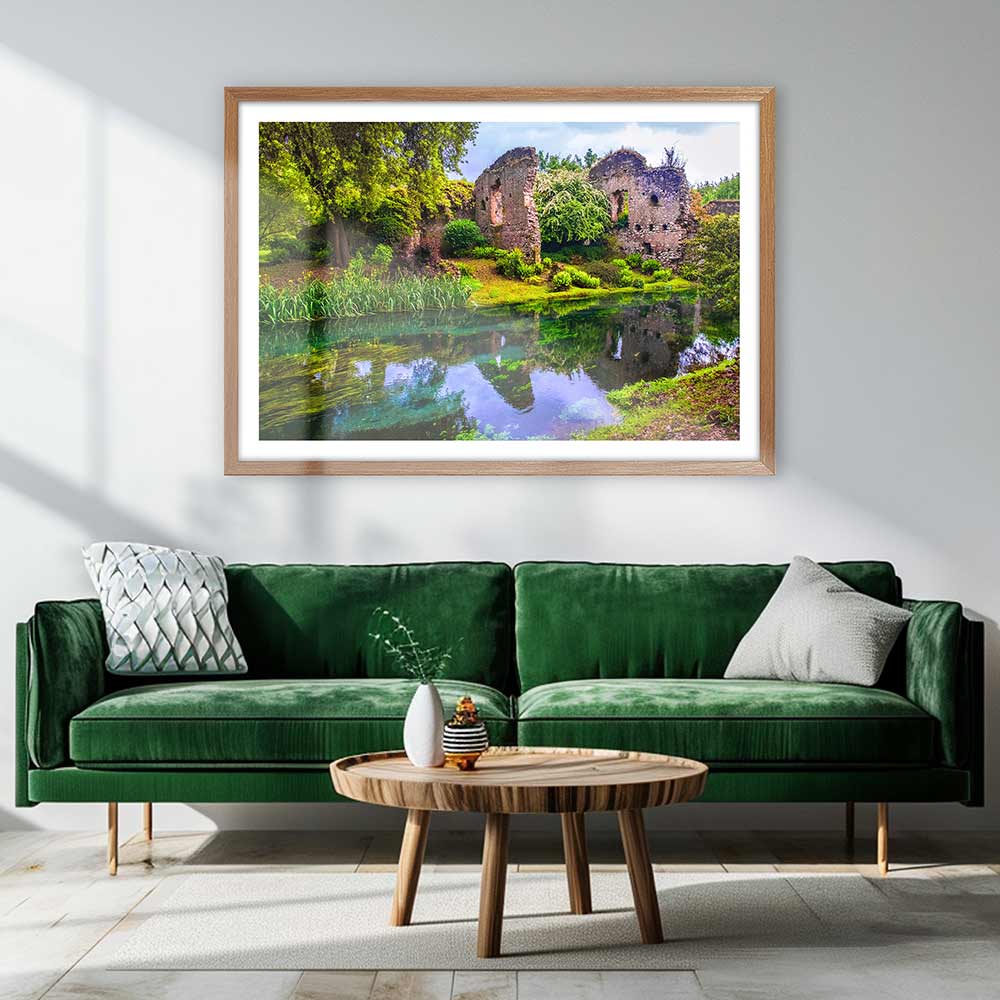 Riverbank ruins