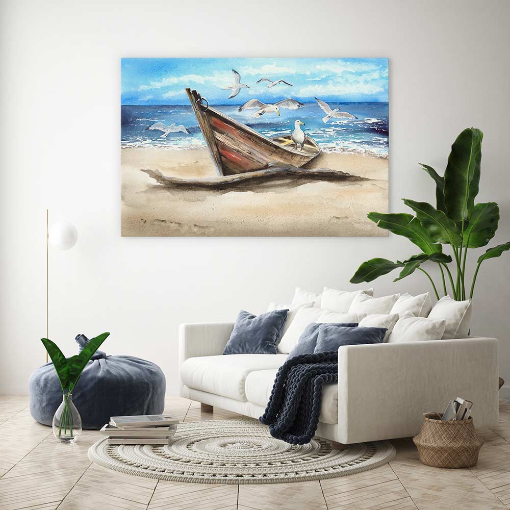 Beached with the birds