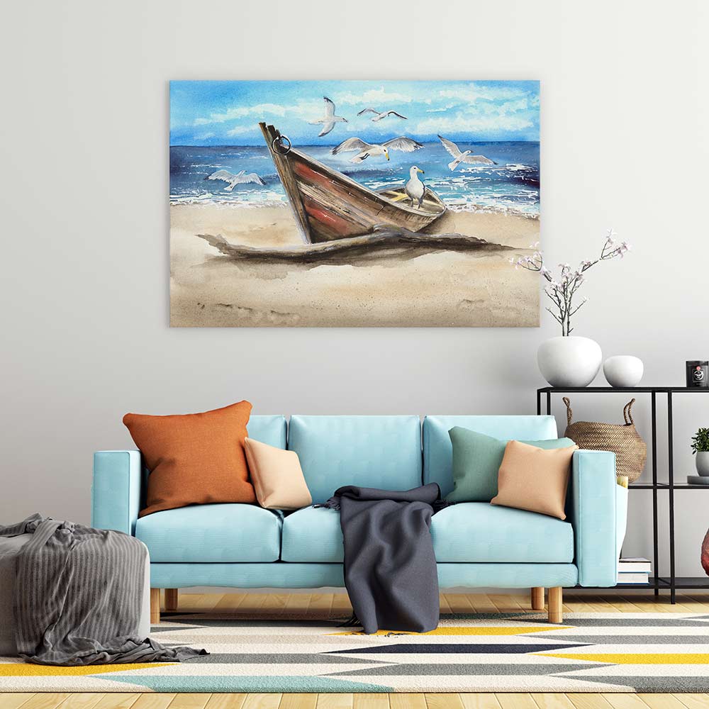 Beached with the birds
