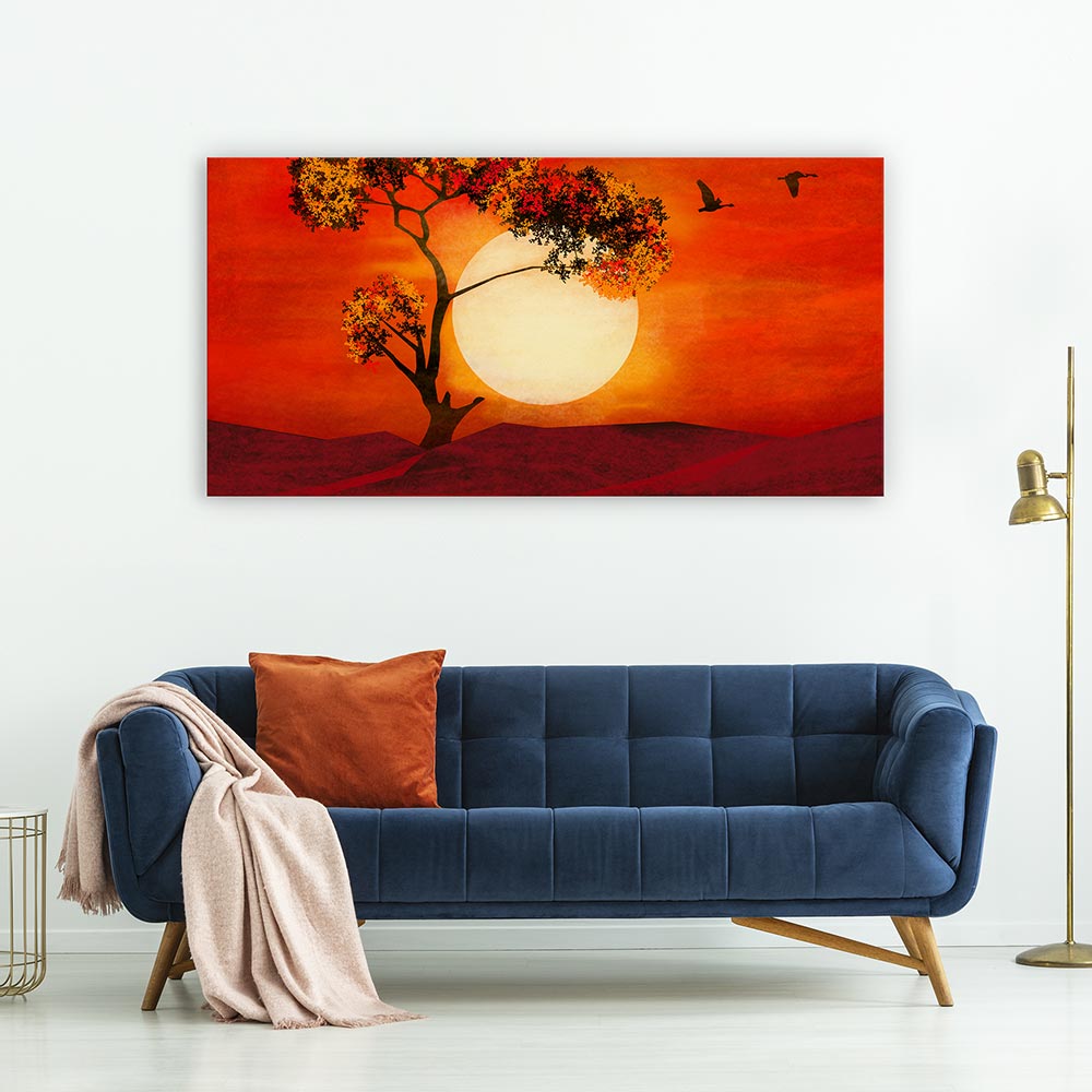 Sundown shadows