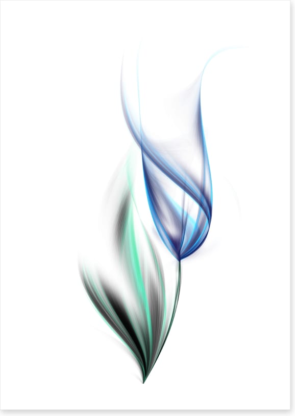 One blue tulip (Custom)