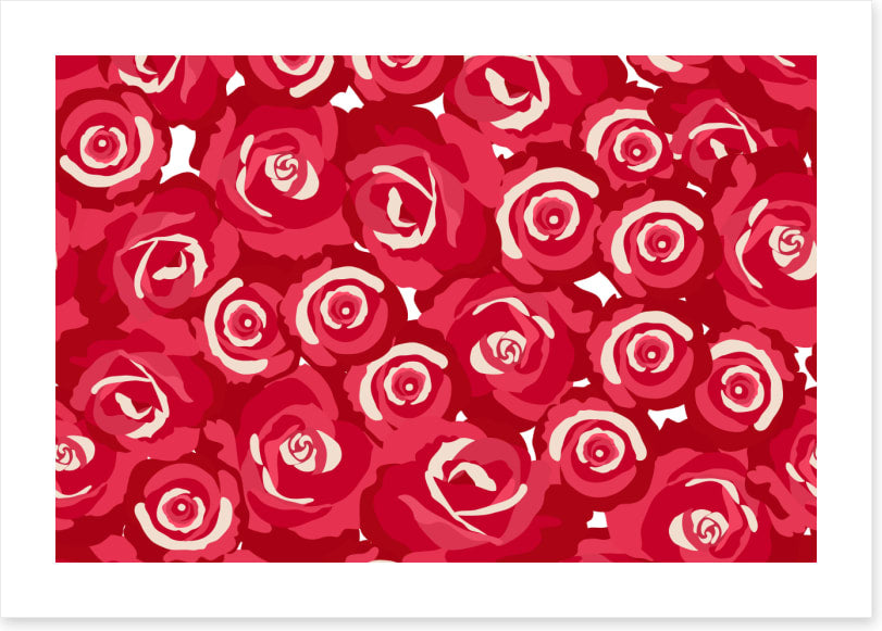 Red rosebuds (Custom)