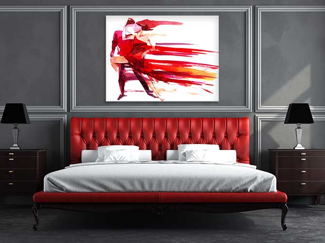 Bedroom Decoration Ideas - Latin Love Dance