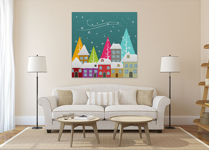 Christmas Art Ideas - Scandanavian