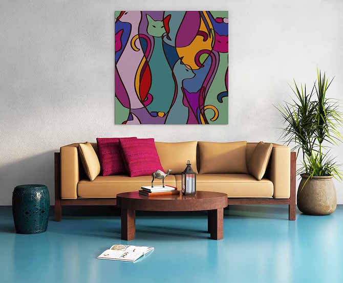 14 Interior Design Themes That Are On Trend | Wall Art Prints