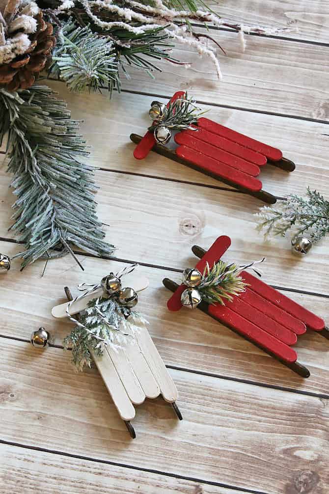 Homemade Christmas Decorations - Rustic Tree Ornament