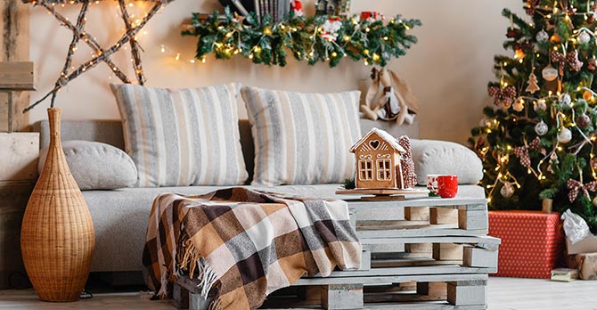 Festive Home - Living Room