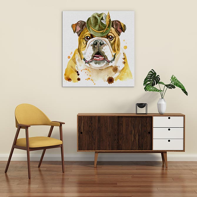 Dog Art - Bulldog