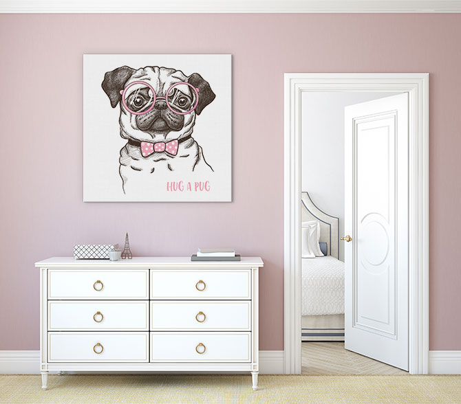 Dog Art - Pug