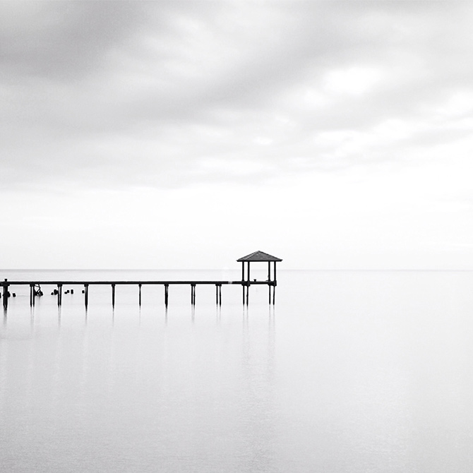 minimalist photography in mono